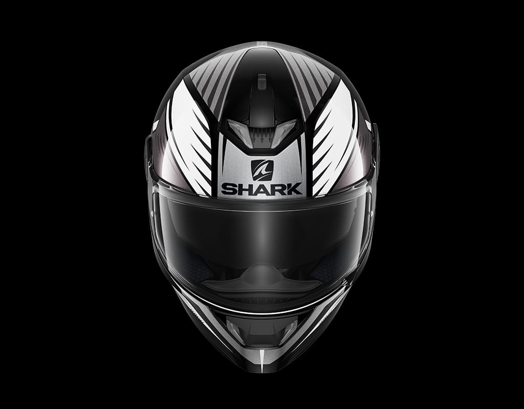 SHARK SKWAL 2  HALLDER Black White Anthracite KWA image
