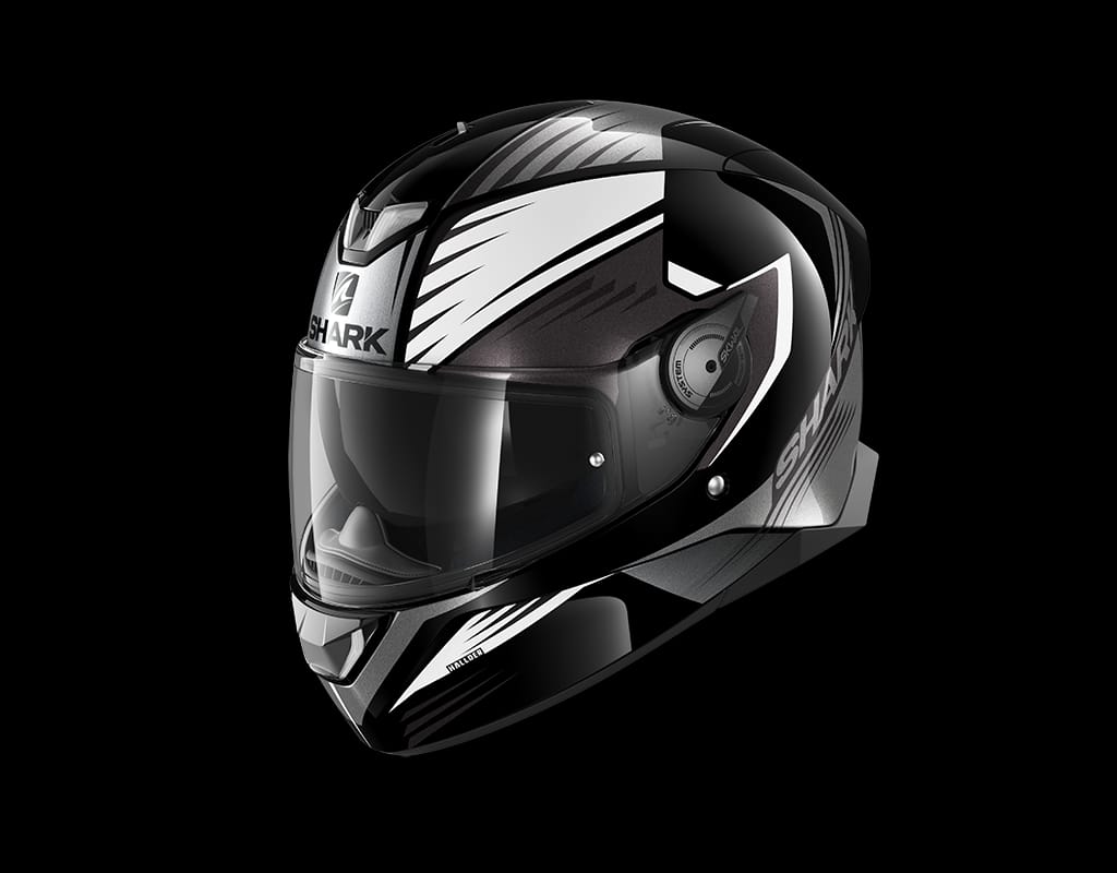 SHARK SKWAL 2  HALLDER Black White Anthracite KWA image